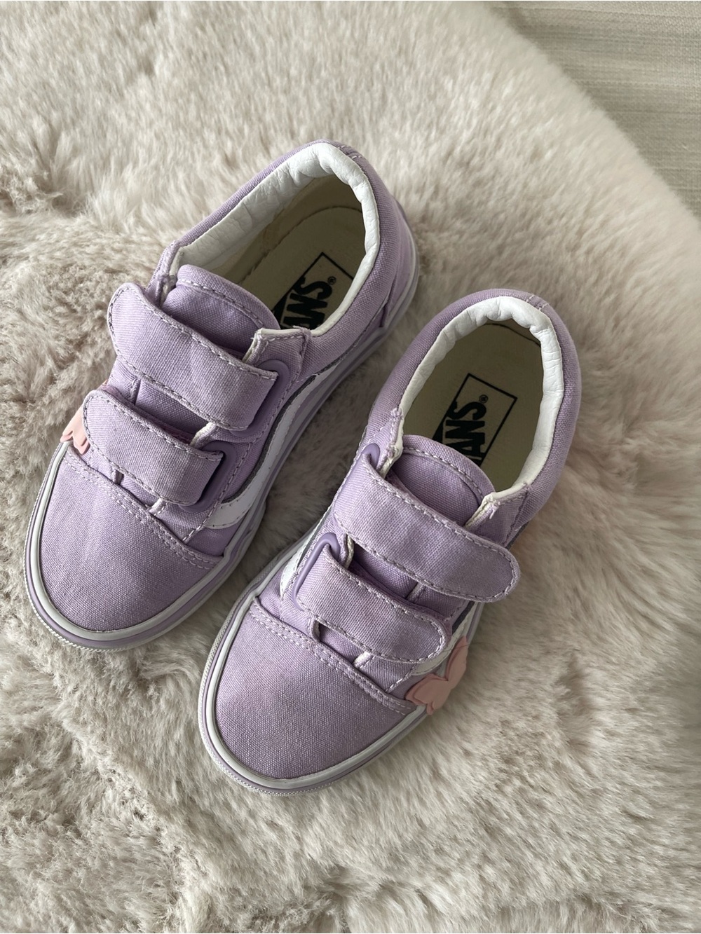 Vans butterfly shoes sz 12 kids - Picture 5 of 6